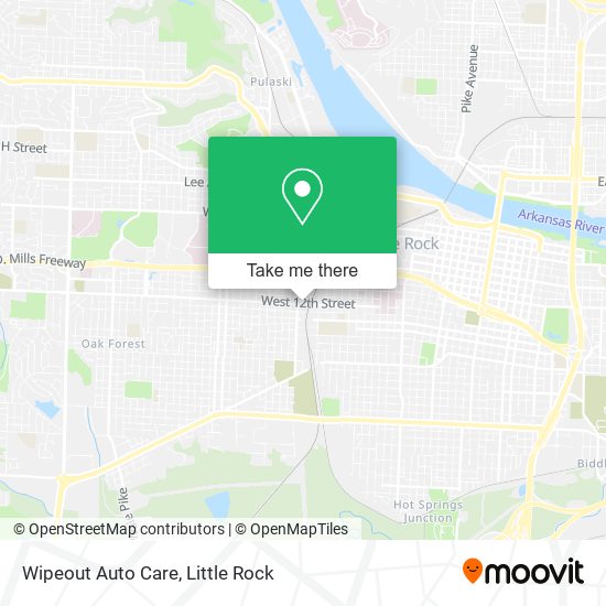 Wipeout Auto Care map
