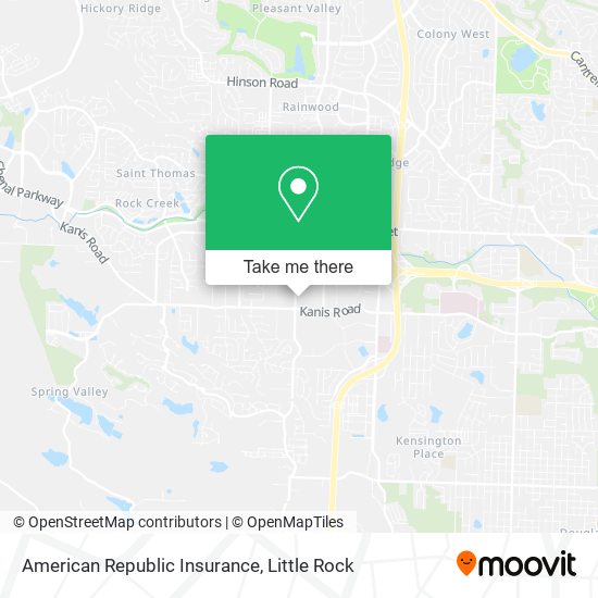 Mapa de American Republic Insurance