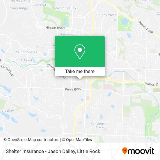 Shelter Insurance - Jason Dailey map