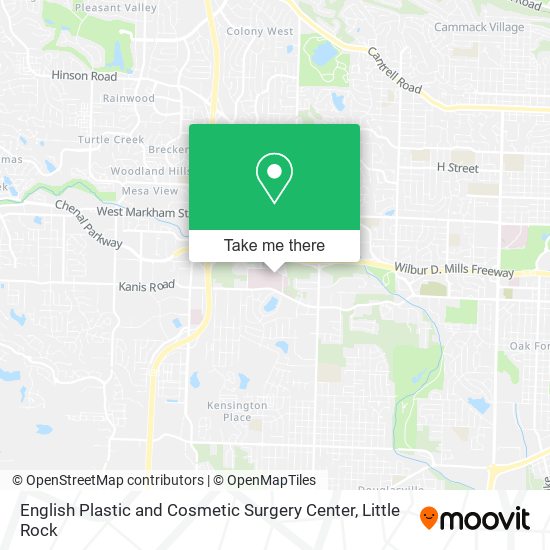 English Plastic and Cosmetic Surgery Center map