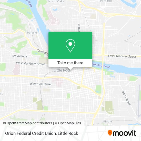 Orion Federal Credit Union map