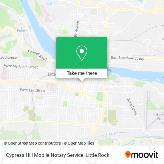 Mapa de Cypress Hill Mobile Notary Service