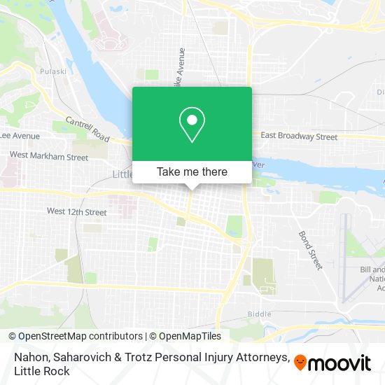 Mapa de Nahon, Saharovich & Trotz Personal Injury Attorneys