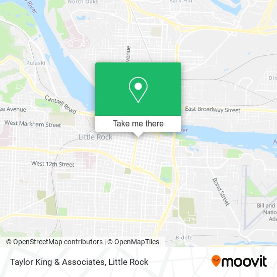 Taylor King & Associates map