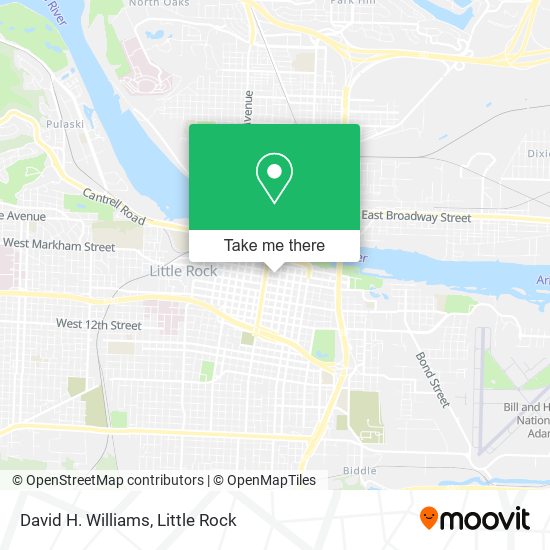 David H. Williams map