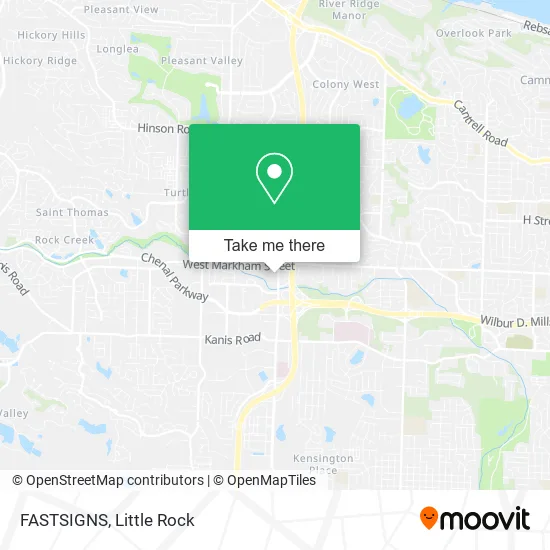 FASTSIGNS map