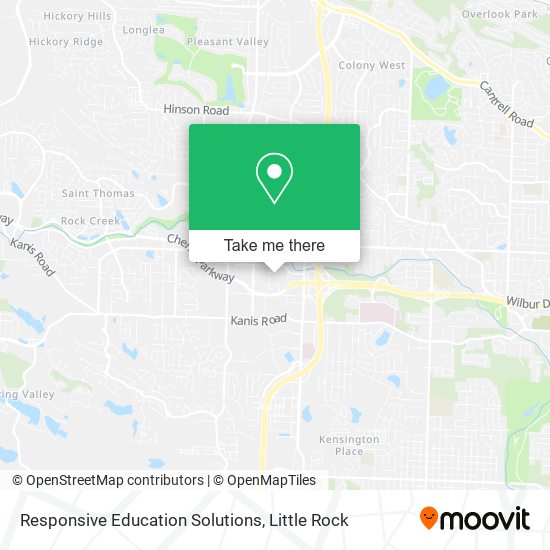 Responsive Education Solutions map