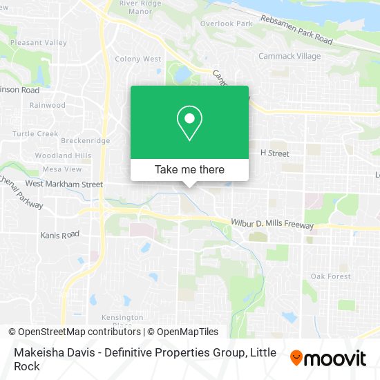 Mapa de Makeisha Davis - Definitive Properties Group