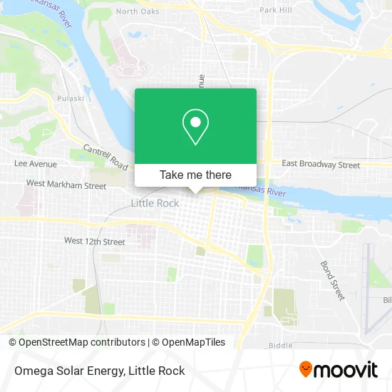 Omega Solar Energy map