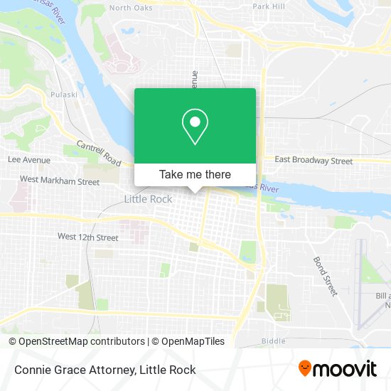 Connie Grace Attorney map