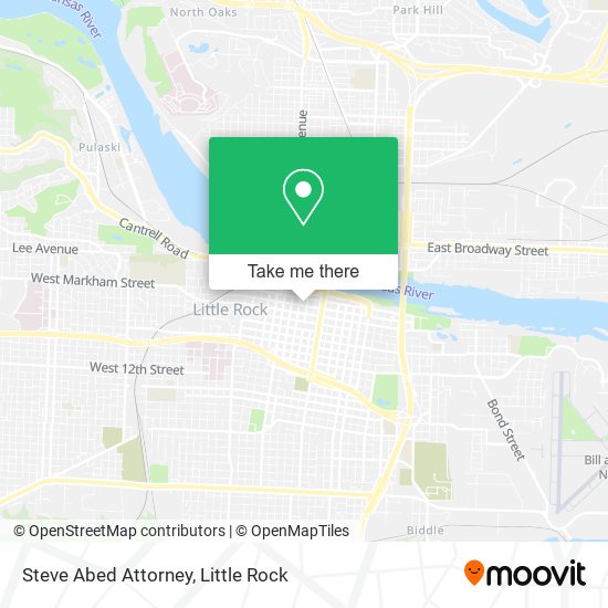 Steve Abed Attorney map