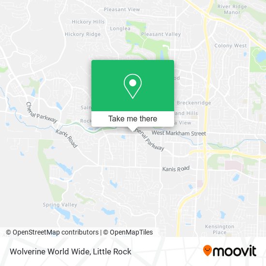 Wolverine World Wide map