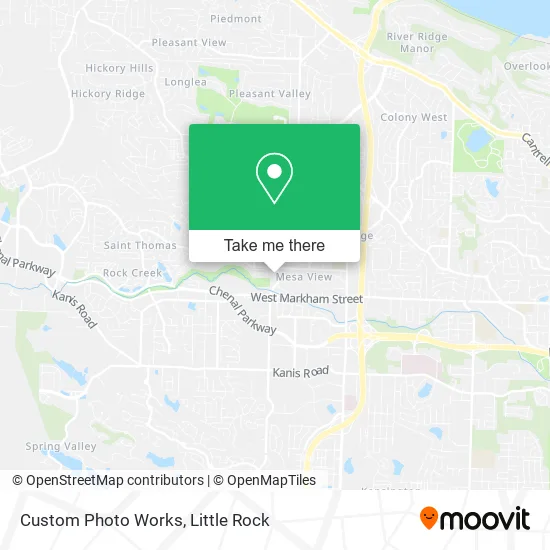 Custom Photo Works map