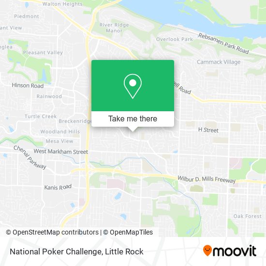 Mapa de National Poker Challenge