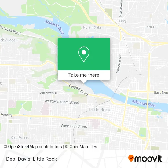Debi Davis map