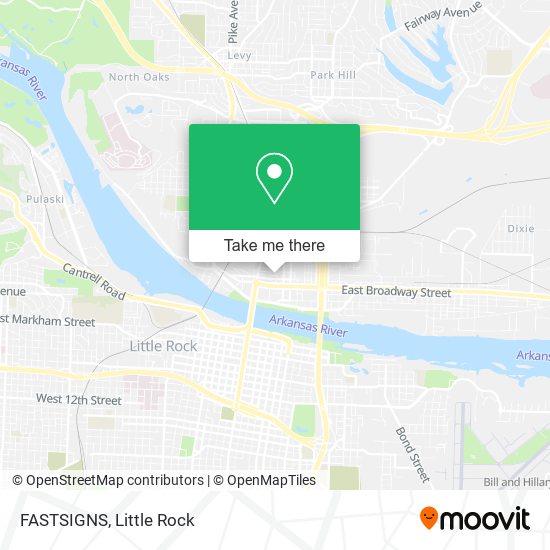 FASTSIGNS map