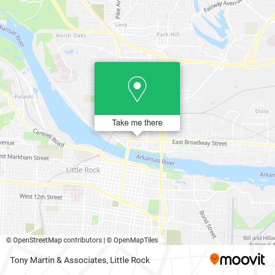 Mapa de Tony Martin & Associates