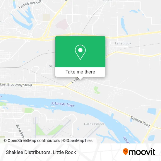 Mapa de Shaklee Distributors