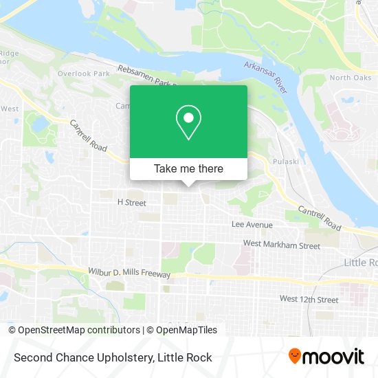Second Chance Upholstery map