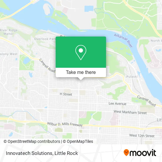 Innovatech Solutions map