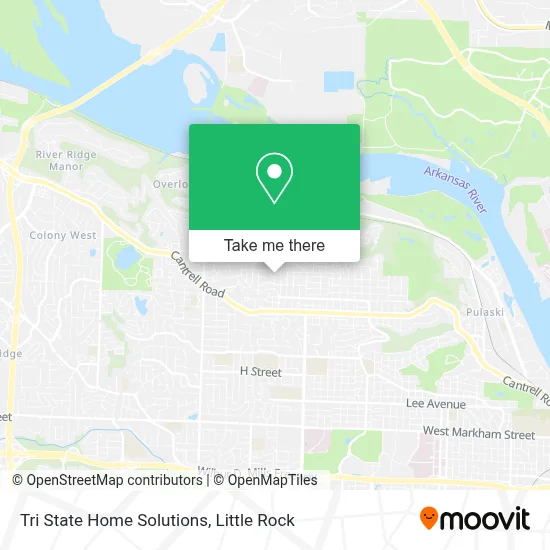 Tri State Home Solutions map