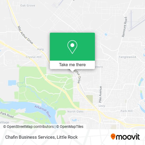Chafin Business Services map