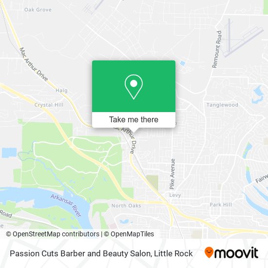 Passion Cuts Barber and Beauty Salon map