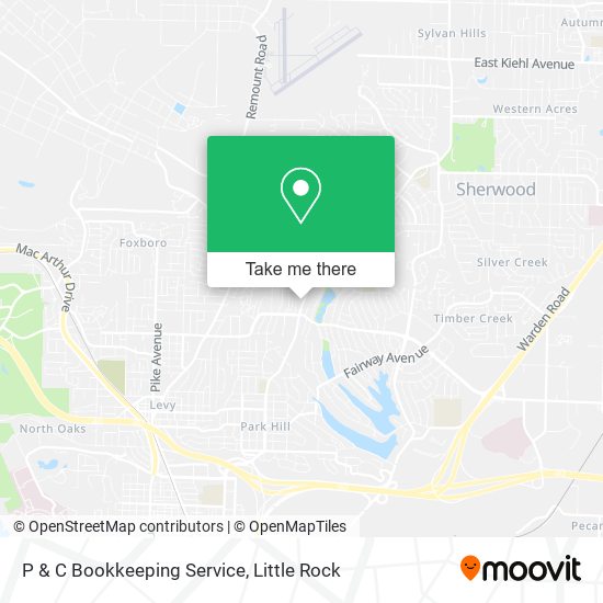 P & C Bookkeeping Service map