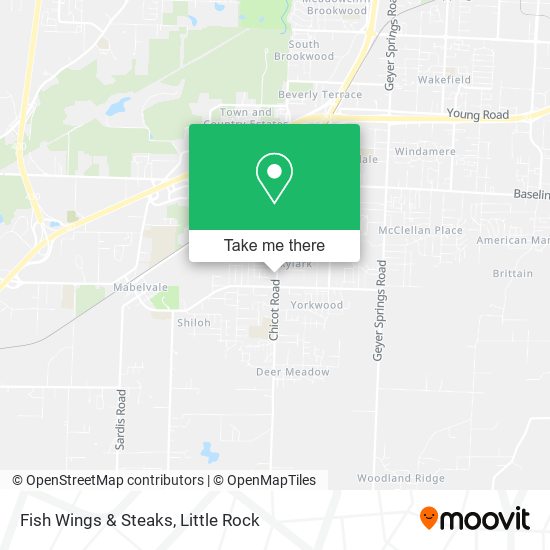 Fish Wings & Steaks map