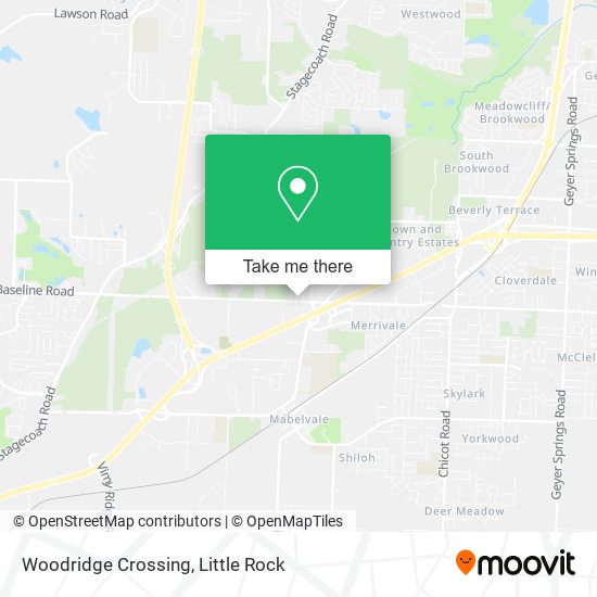 Woodridge Crossing map