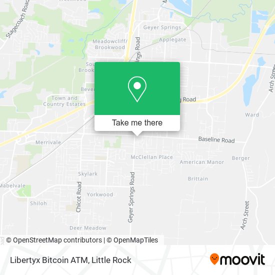 Libertyx Bitcoin ATM map