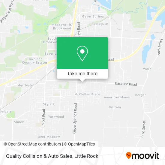 Quality Collision & Auto Sales map