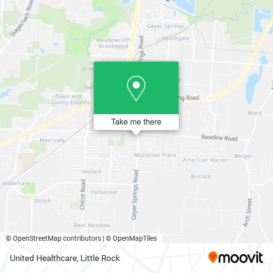 United Healthcare map