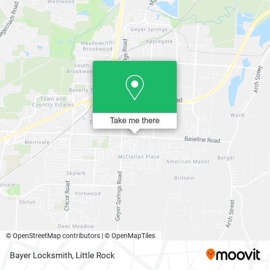 Bayer Locksmith map