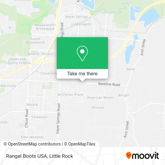 Rangel Boots USA map