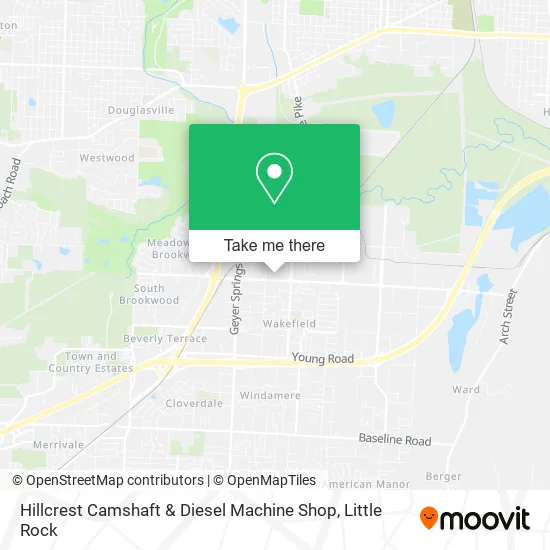Hillcrest Camshaft & Diesel Machine Shop map