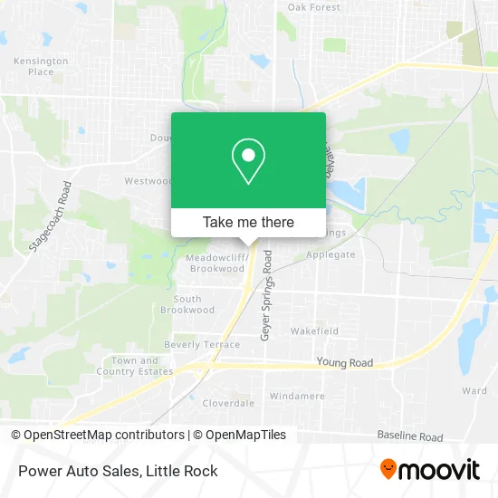 Power Auto Sales map