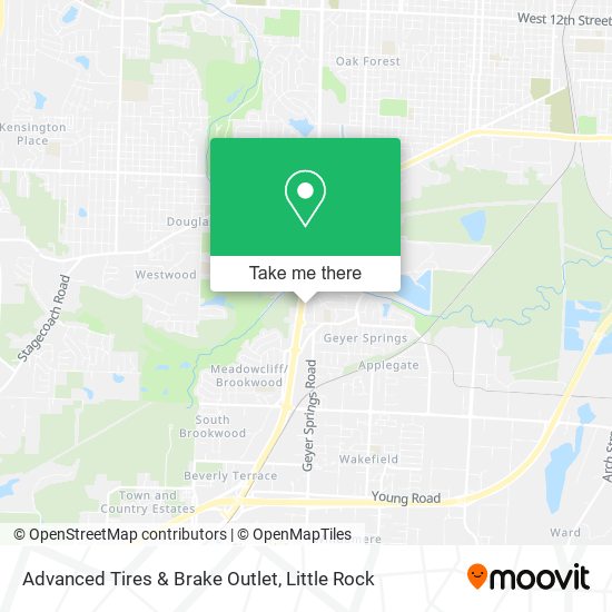Advanced Tires & Brake Outlet map