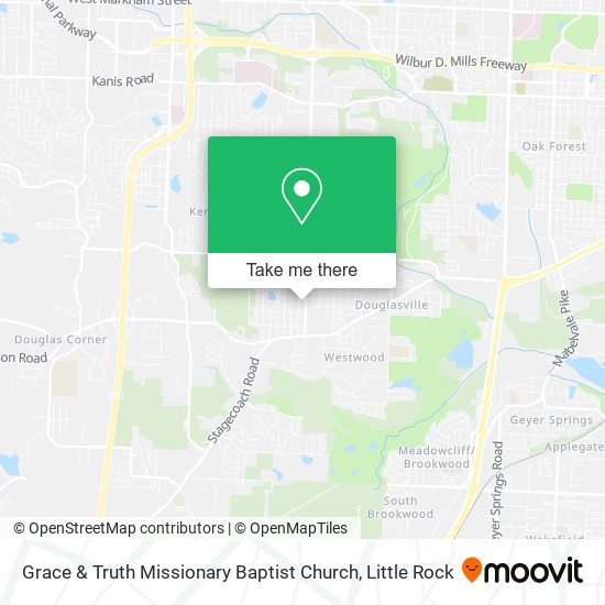 Mapa de Grace & Truth Missionary Baptist Church