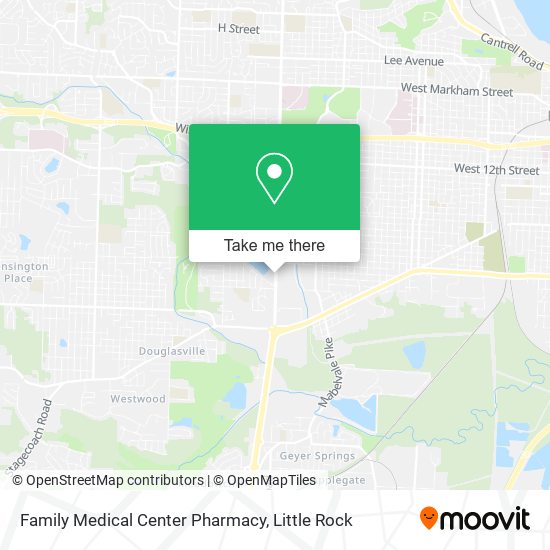 Mapa de Family Medical Center Pharmacy