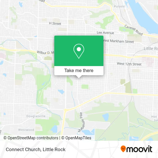 Connect Church map
