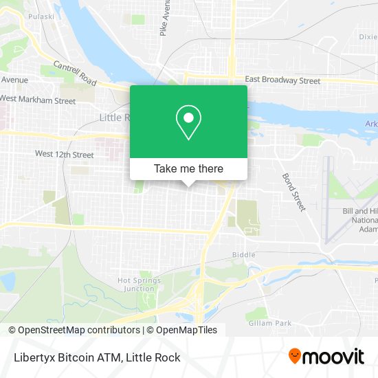 Libertyx Bitcoin ATM map