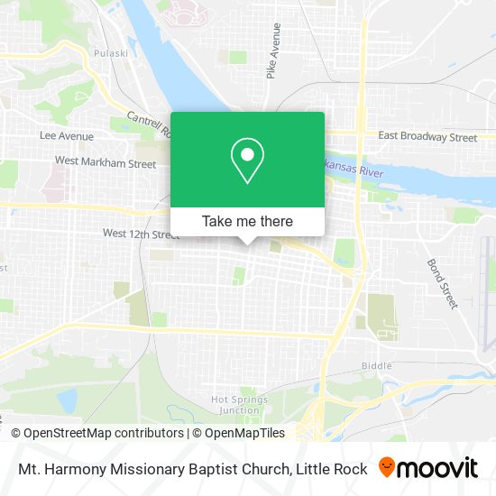 Mt. Harmony Missionary Baptist Church map