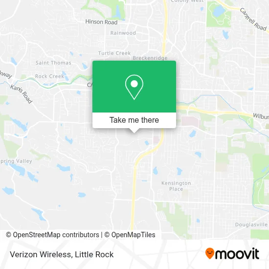 Verizon Wireless map