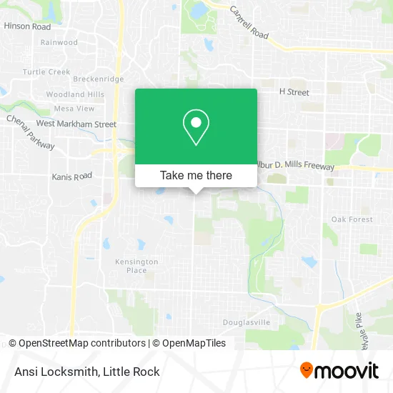 Ansi Locksmith map