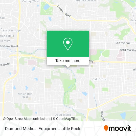 Diamond Medical Equipment map