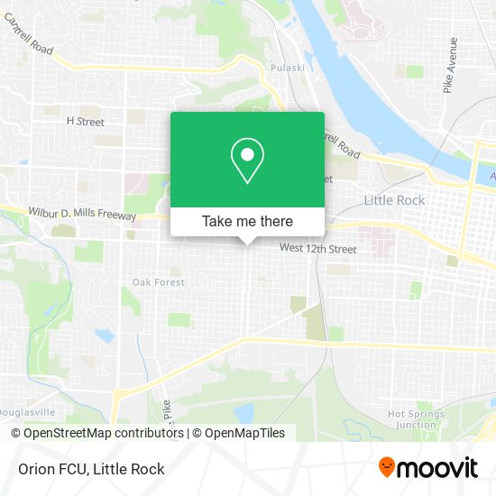 Orion FCU map