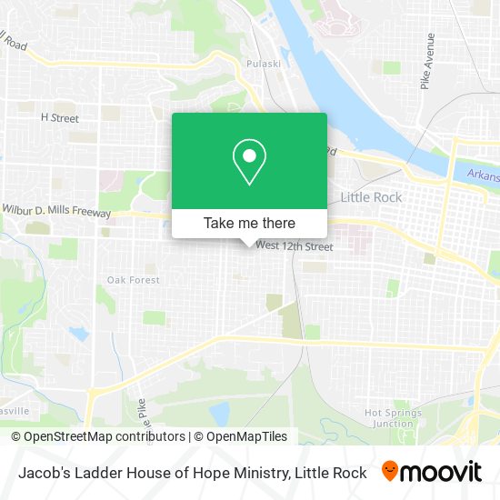 Jacob's Ladder House of Hope Ministry map