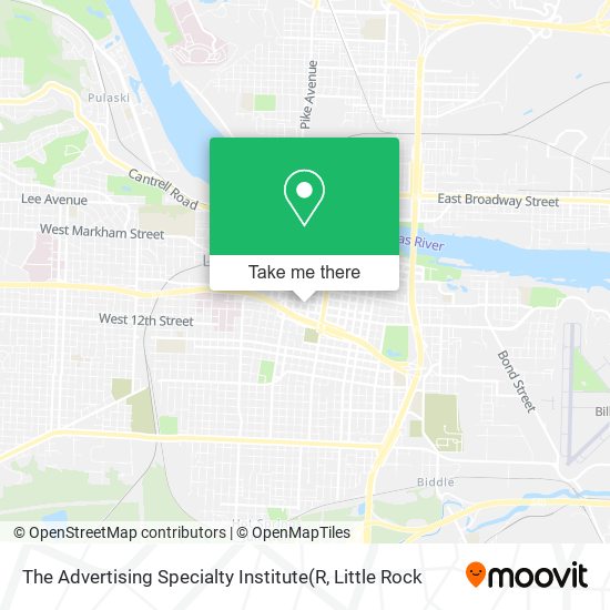 The Advertising Specialty Institute map
