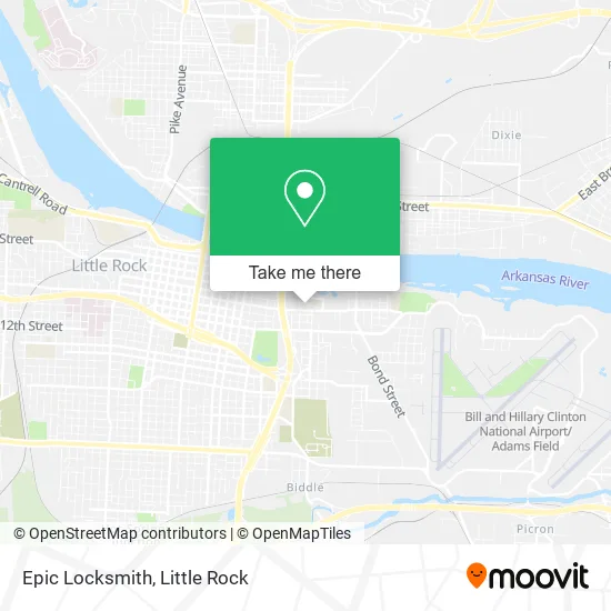 Epic Locksmith map